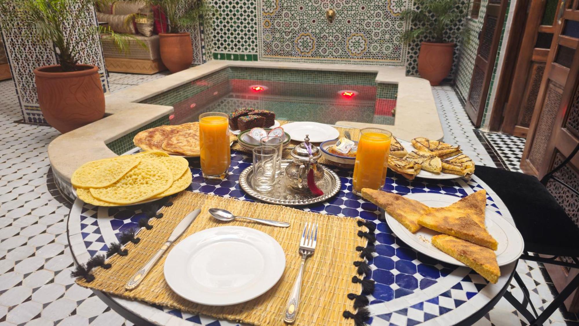 Riad Diamant Bleu Фес Экстерьер фото